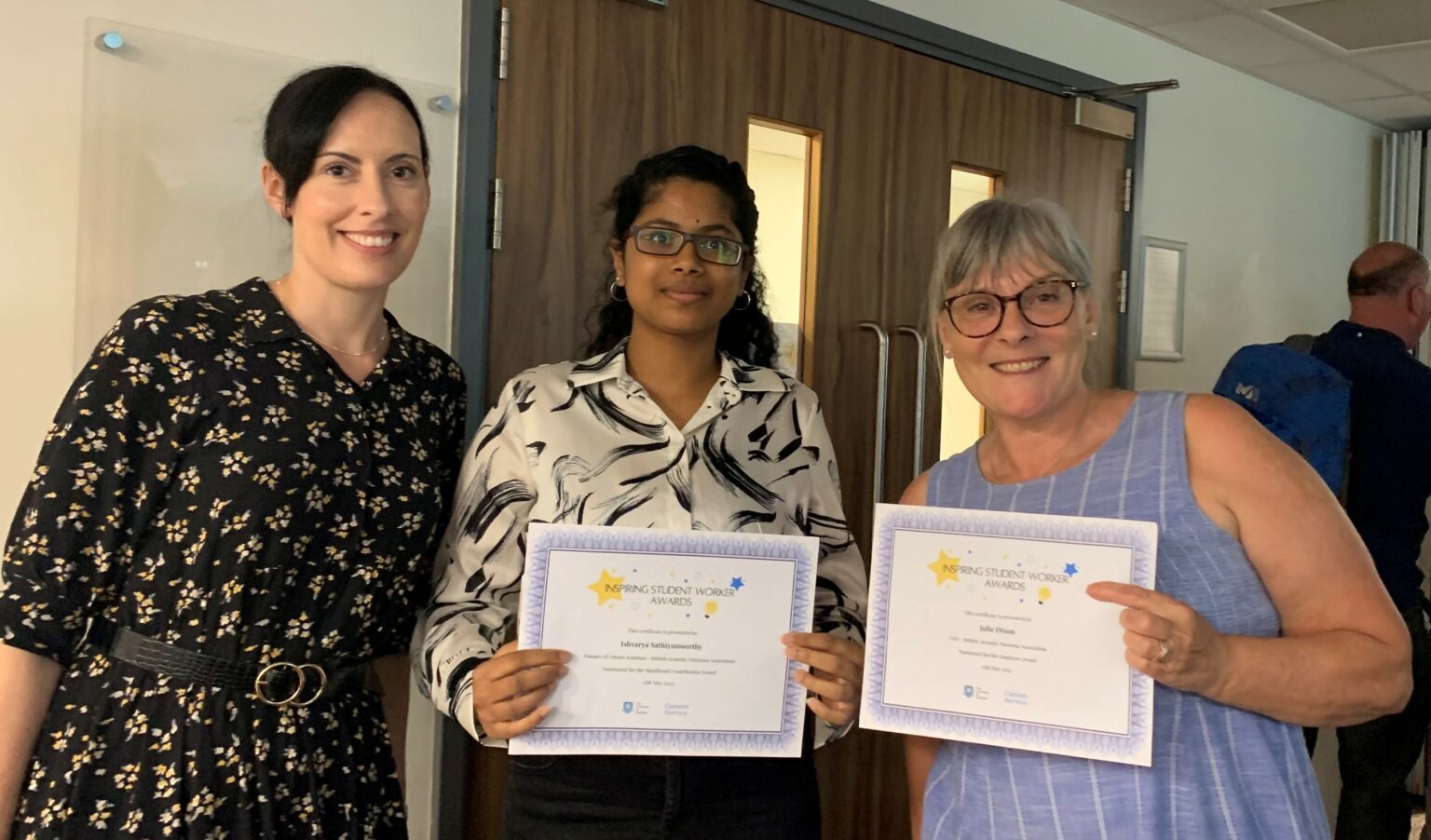 Sheffield Careers Service Inspiring Student Worker Awards 2022 BANA